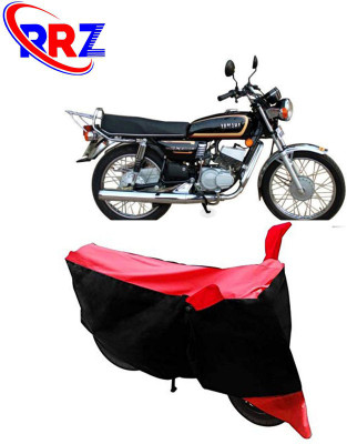 AutoGalaxy Waterproof Two Wheeler Cover for Yamaha(RX135, Black, Red)
