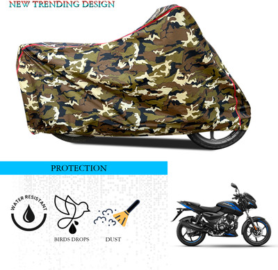 ANTHUB Waterproof Two Wheeler Cover for Bajaj(Pulsar 125 Neon, Multicolor)