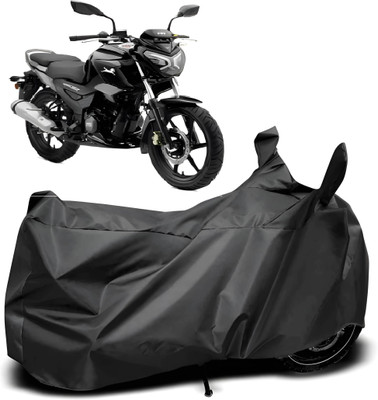 smwzxyu Waterproof Two Wheeler Cover for Universal For Bike(RC 125 BS6, Black)