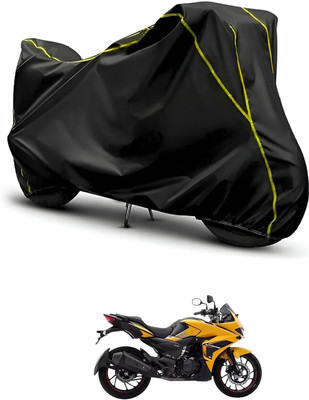 PAGORA Waterproof Two Wheeler Cover for Hero(MotoCorp Xtreme 200S, Black)