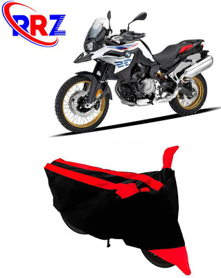 AutoGalaxy Waterproof Two Wheeler Cover for BMW(F 850 GS, Black, Red)