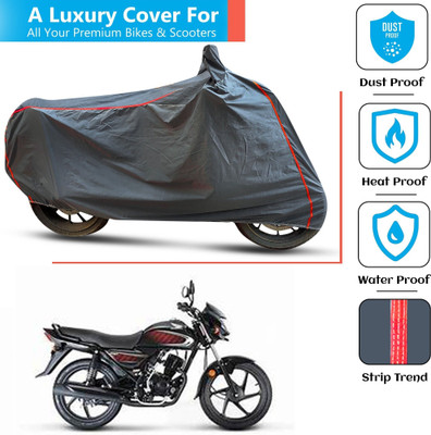 FAMEXON Waterproof Two Wheeler Cover for Honda(Dream Neo, Grey)