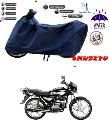 smwzxyu Waterproof Two Wheeler Cover for Hero(Splendor Plus, Blue)