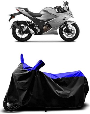 VESMEI Two Wheeler Cover for Suzuki(Gixxer SF 250, Blue)