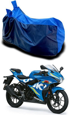 DeepShakshi AUTOMOTIVE Waterproof Two Wheeler Cover for Suzuki(BS6, Blue)