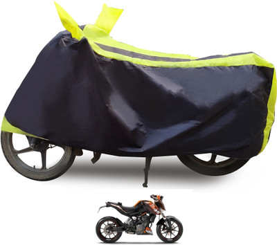 Euro Care Waterproof Two Wheeler Cover for KTM(Duke 200, Yellow)