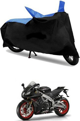 MMSSTAR Waterproof Two Wheeler Cover for Aprilia(Blue, Black)