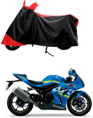 GROFATIK Two Wheeler Cover for Suzuki(GSX-R1000 ABS, Red)