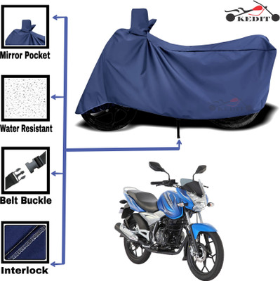 AASHTIK MART Two Wheeler Cover for Bajaj(Blue)