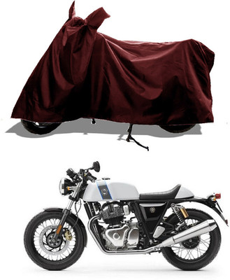 GROFATIK Two Wheeler Cover for Royal Enfield(650GT BS6, Maroon)