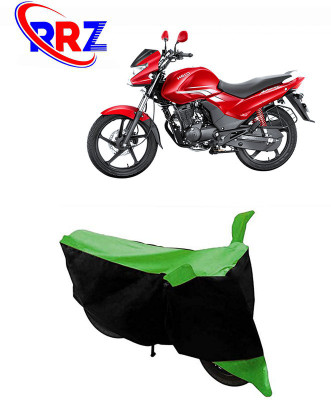RRZ Waterproof Two Wheeler Cover for Hero(Achiever, Black, Green)