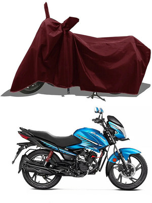 Matt Moon Two Wheeler Cover for Hero(Glamour FI, Maroon)