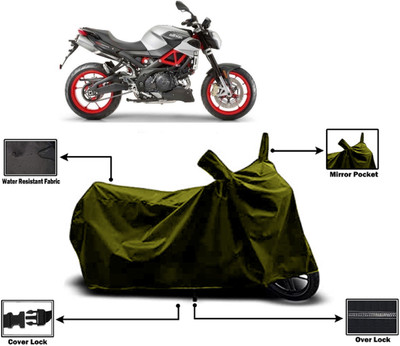 Amexride Two Wheeler Cover for Aprilia(Shiver 900, Green)