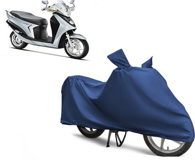 EGAL Waterproof Two Wheeler Cover for Hero(Leap Hybrid SES BS6, Blue)