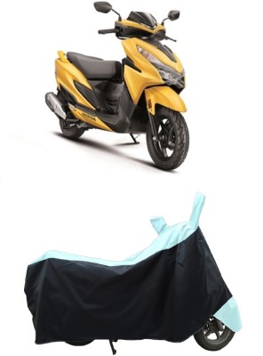 Coxtor Waterproof Two Wheeler Cover for Honda(Grazia, White)