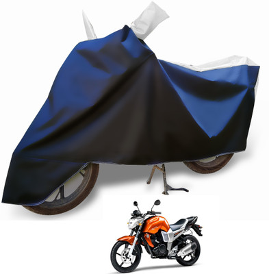 Euro Care Waterproof Two Wheeler Cover for Yamaha(FZ16, Silver)