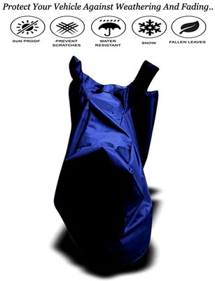 Amexride Two Wheeler Cover for TVS(Ntorq 125, Blue)