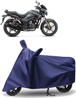 KEDIT Two Wheeler Cover for Hero(Hunk, Blue)