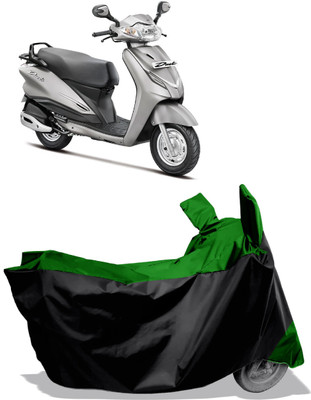 Amexride Two Wheeler Cover for Hero(Duet VX 110CC, Multicolor)