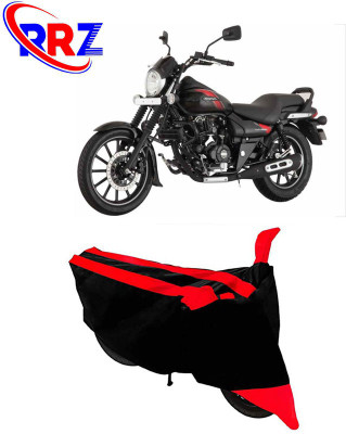 RRZ Waterproof Two Wheeler Cover for Bajaj(Avenger, Black, Red)