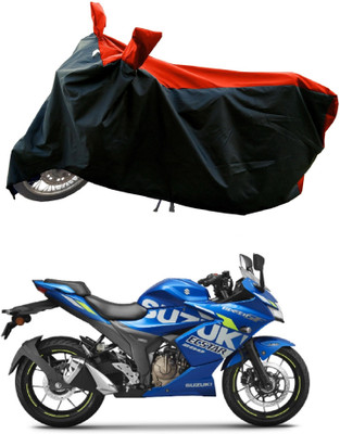 DeepShakshi AUTOMOTIVE Waterproof Two Wheeler Cover for Suzuki(Gixxer Special Edition BS6, Red)