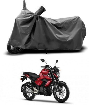 DeepShakshi AUTOMOTIVE Two Wheeler Cover for Yamaha(FZ-S FI, Grey)