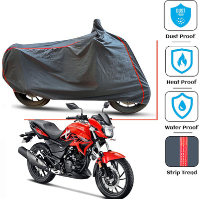 FAMEXON Waterproof Two Wheeler Cover for Hero(Xtreme, Grey)