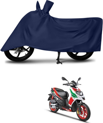 Mdstar Waterproof Two Wheeler Cover for Aprilia(SR 150, Blue)