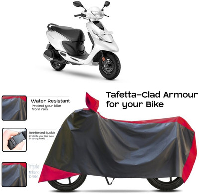 WMIZEXA Two Wheeler Cover for TVS(Zest, Multicolor)