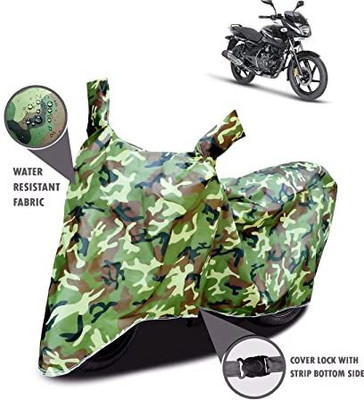 AutoRash Waterproof Two Wheeler Cover for Bajaj(Pulsar 150, Green)
