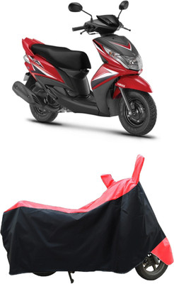 Coxtor Two Wheeler Cover for Yamaha(Ray Z, Red)
