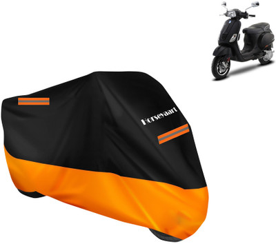 Horseyaart Waterproof Two Wheeler Cover for Vespa(Vespa SXL 125, Orange)