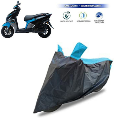 DeepShakshi AUTOMOTIVE Waterproof Two Wheeler Cover for TVS(NTORQ, Black)
