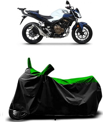 VESMEI Two Wheeler Cover for Honda(CB500F, Green)