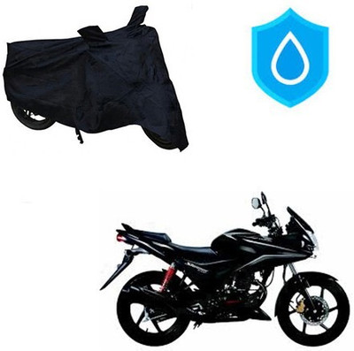 DeepShakshi AUTOMOTIVE Waterproof Two Wheeler Cover for Honda(CBF Stunner, Black)