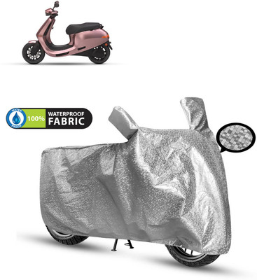 CODOKI Waterproof Two Wheeler Cover for Ola(Silver)