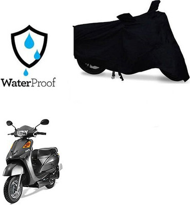 MMSSTAR Waterproof Two Wheeler Cover for Indus(Yo Spark, Black)