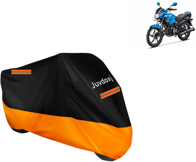 Juvdoxj Waterproof Two Wheeler Cover for Hero(Glamour Programmed FI, Orange)