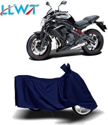 KPIND Waterproof Two Wheeler Cover for Kawasaki(ER 6N, Blue)