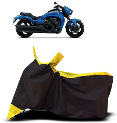 VESMEI Two Wheeler Cover for Suzuki(Intruder M800, Yellow)