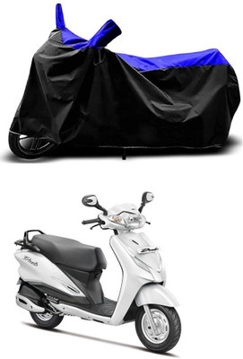 VESMEI Two Wheeler Cover for Hero(Duet LX 110CC, Blue)