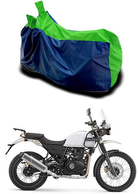 DeepShakshi AUTOMOTIVE Waterproof Two Wheeler Cover for Royal Enfield(Himalayan, Green)