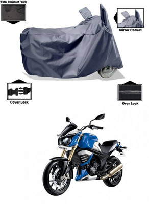 CODOKI Waterproof Two Wheeler Cover for Mahindra(MOJO XT 300, Grey)