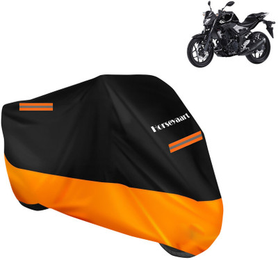 Horseyaart Waterproof Two Wheeler Cover for Yamaha(MT 03, Orange)