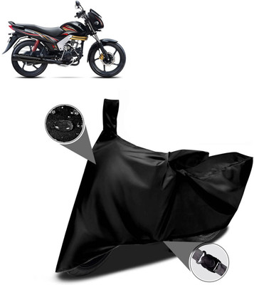 AutoGalaxy Waterproof Two Wheeler Cover for Mahindra(Centuro BS6, Black)