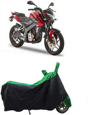 Coxtor Waterproof Two Wheeler Cover for Bajaj(Pulsar 180NS BS6, Green)