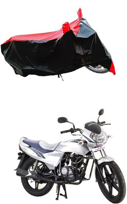 VESMEI Two Wheeler Cover for LML(Freedom DX, Red)