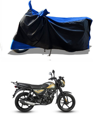 DeepShakshi AUTOMOTIVE Waterproof Two Wheeler Cover for Bajaj(CT100, Blue)