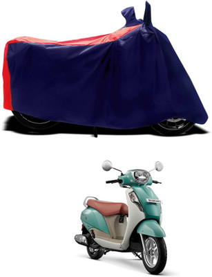 CODOKI Waterproof Two Wheeler Cover for Suzuki(New Access 125, Red)