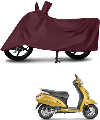 KEDIT Two Wheeler Cover for Honda(Activa 5G, Maroon)
